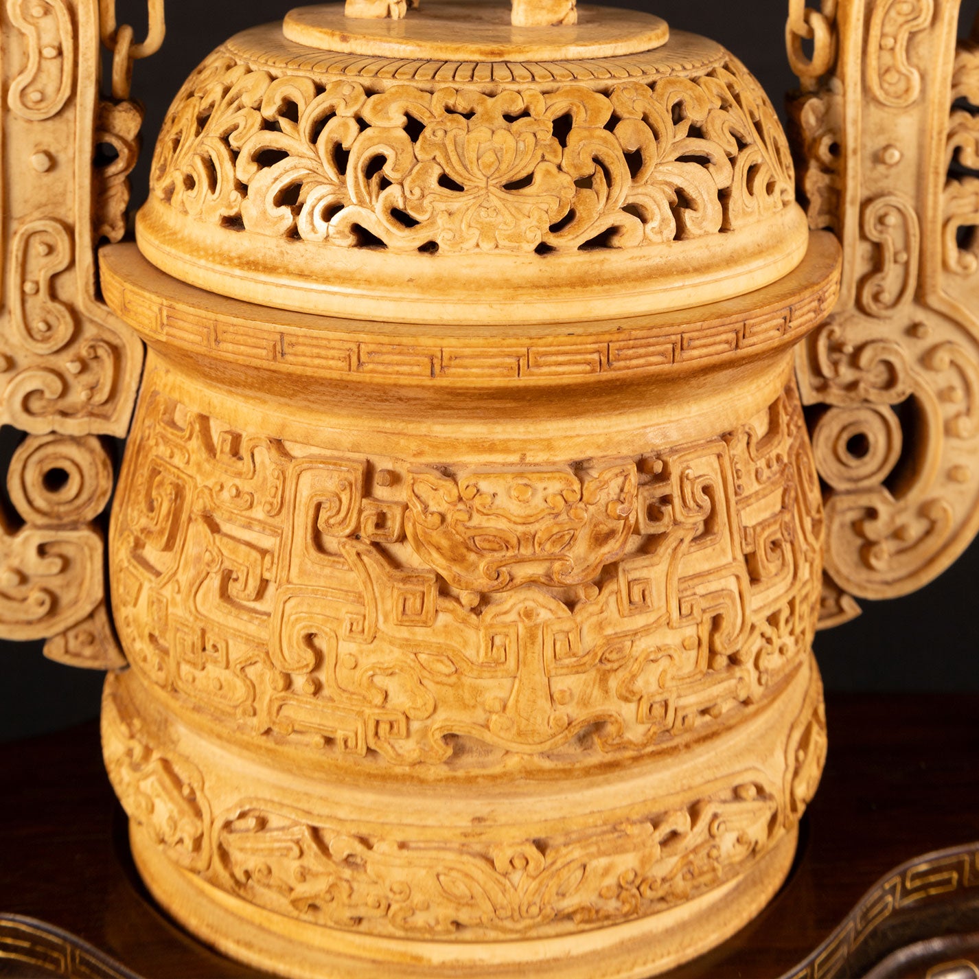 Ivory incense burner