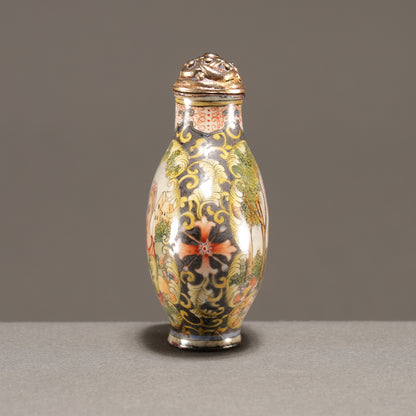 琺瑯人物図鼻煙壺