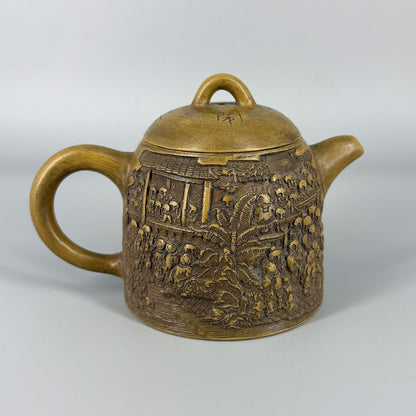 白泥五百羅漢茶壺