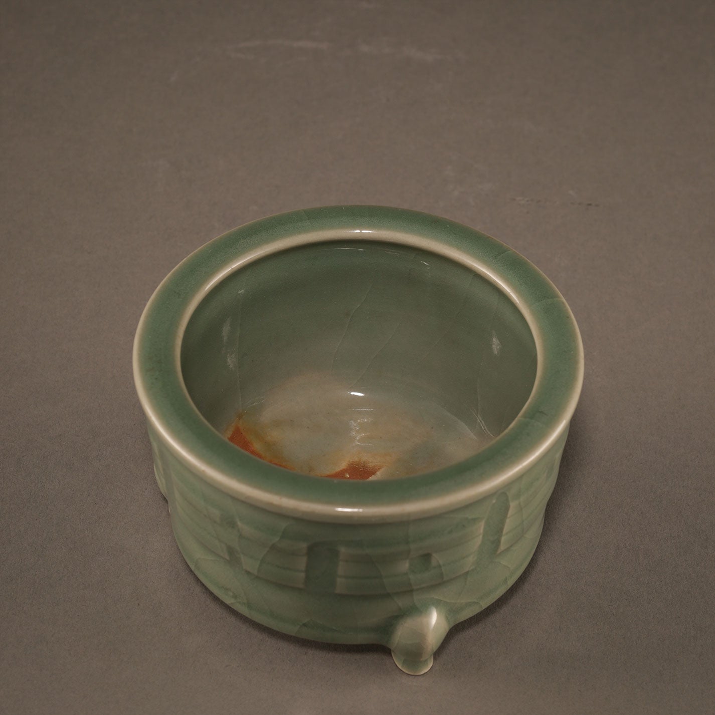 龍泉窯青瓷三足爐