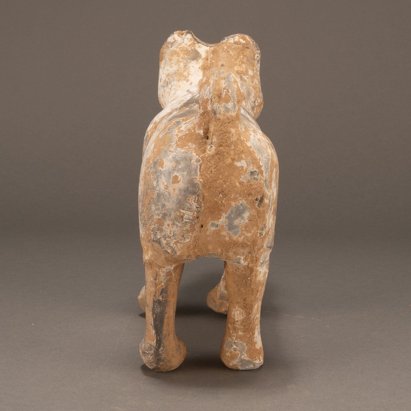 Ancient Ceramic Statue Dog