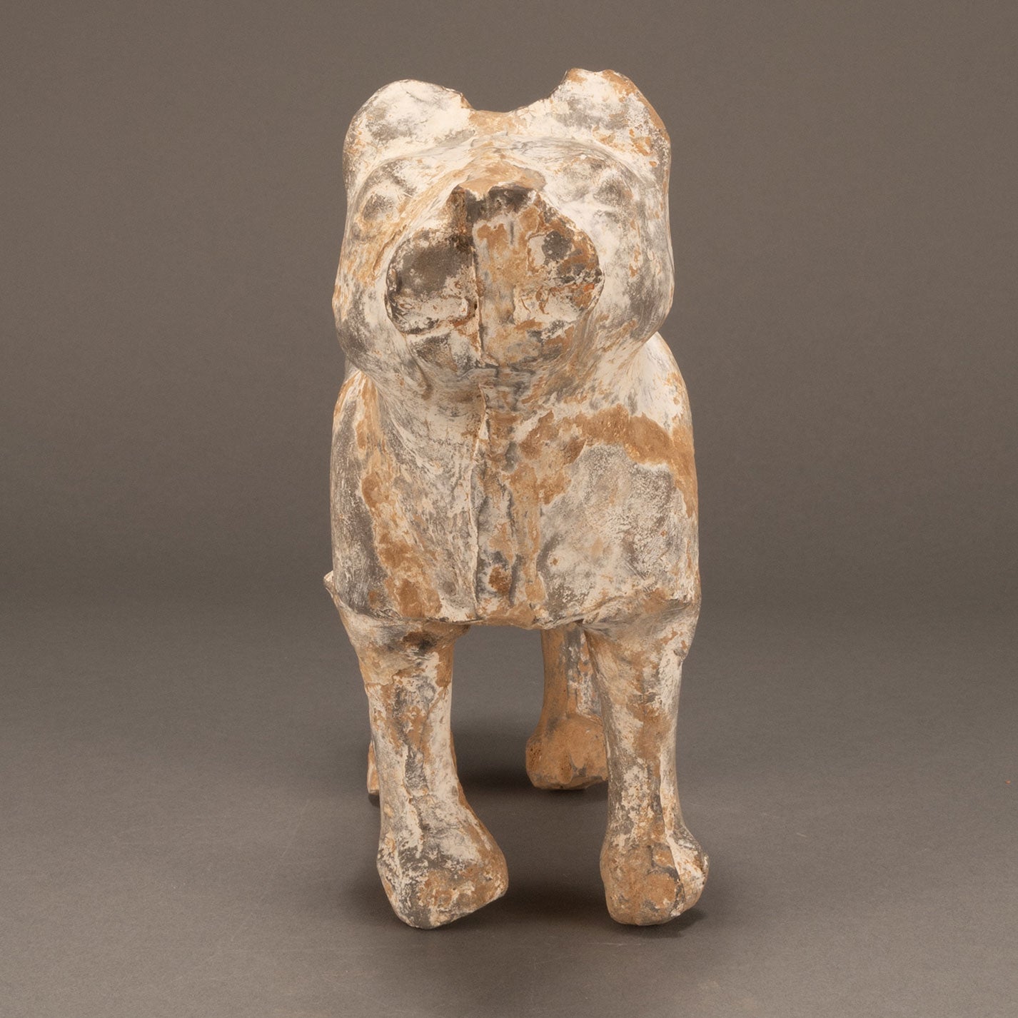 Ancient Ceramic Statue Dog