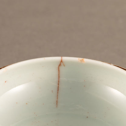 [Z0500] 豇豆紅釉印泥盒
