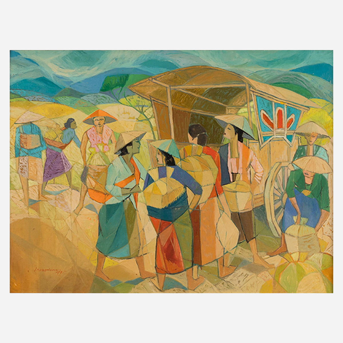 [C0248] Unknown Artist "Market"