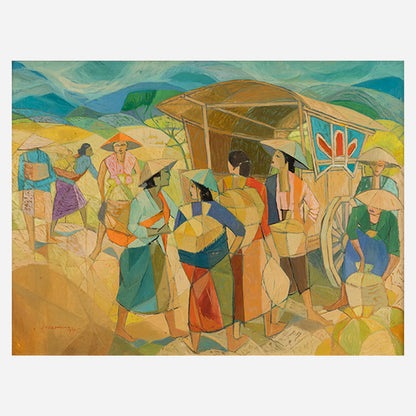[C0248] Unknown Artist "Market"