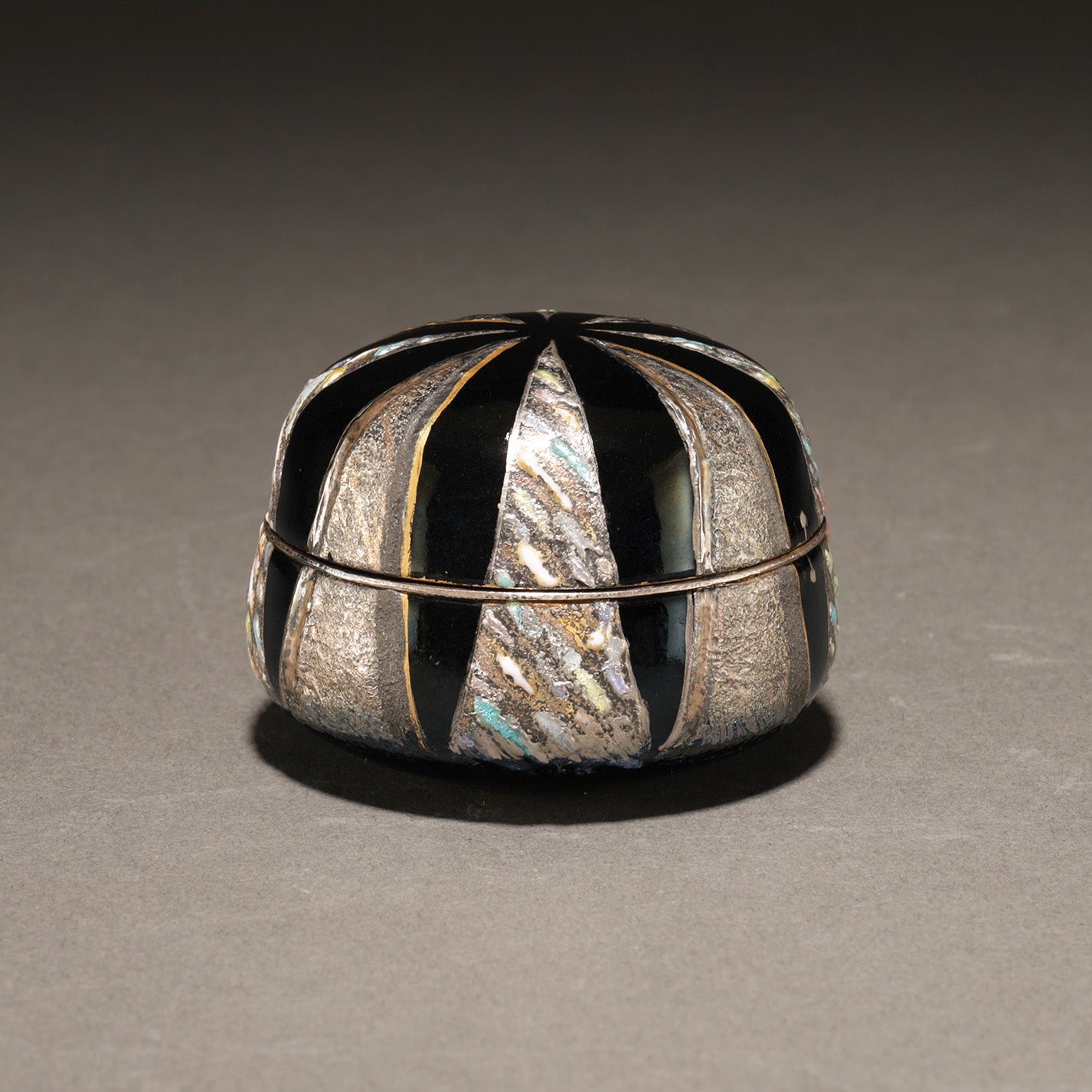 Mappin&Webb / Enamel Container [I0455-002]